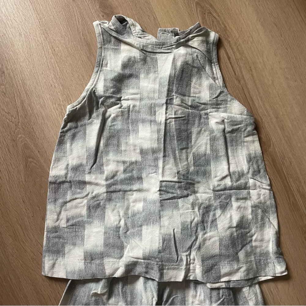 Vintage Two-Piece Skirt Set